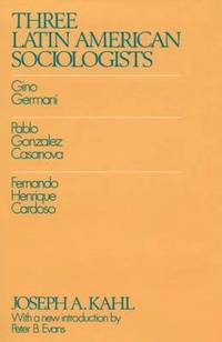 bokomslag Three Latin American Sociologists
