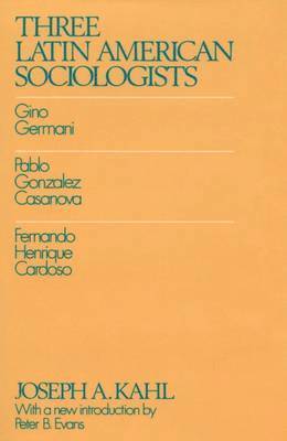 bokomslag Three Latin American Sociologists