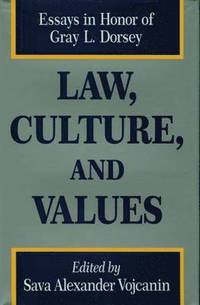 bokomslag Law, Culture, and Values