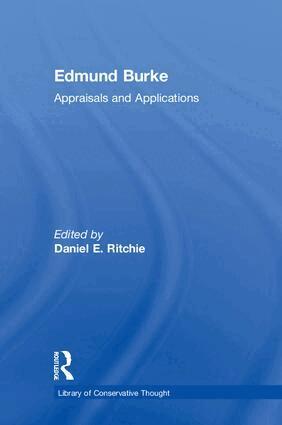 Daniel E. Ritchie, Daniel E. Ritchie - Edmund Burke, Inbunden