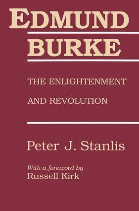 Peter Stanlis - Edmund Burke, Inbunden