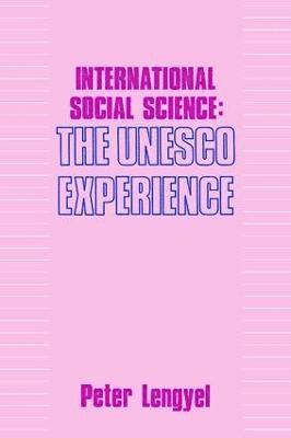 Peter Lengyel - International Social Science, Häftad
