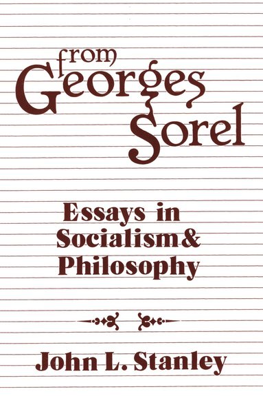Georges Sorel - From Georges Sorel, Häftad