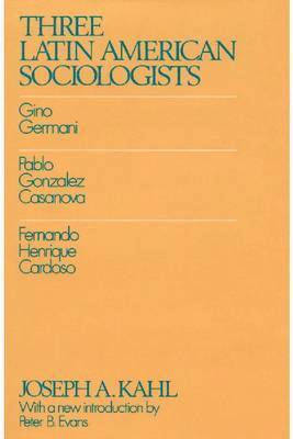 bokomslag Three Latin American Sociologists