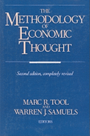bokomslag The Methodology of Economic Thought