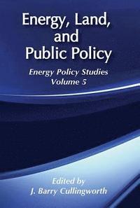 bokomslag Energy, Land and Public Policy