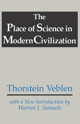 Thorstein Veblen - Place of Science in Modern Civilization, Häftad