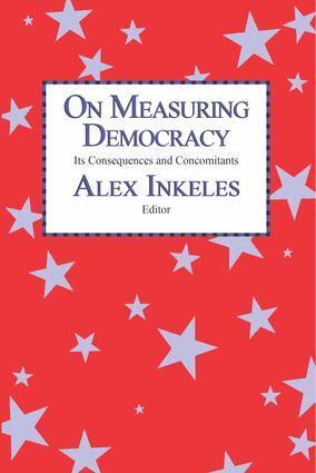 Herman Kahn, Alex Inkeles, Alex Inkeles - On Measuring Democracy, Häftad