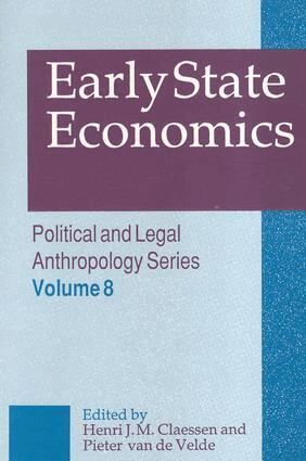 Henri Claessen, Pieter van de Velde - Early State Economics, Häftad