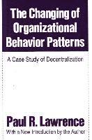 bokomslag The Changing of Organizational Behaviour Patterns