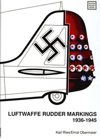 bokomslag Luftwaffe Rudder Markings  1936-1945