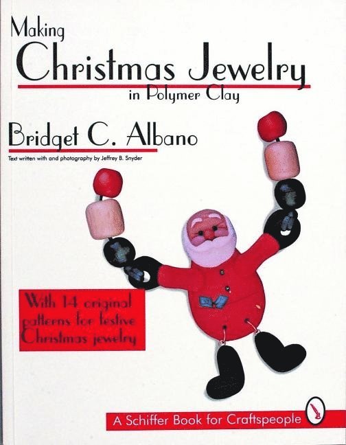 Making Christmas Jewelry in Polymer Clay 1