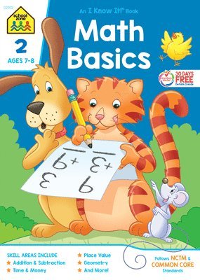 School Zone Math Basics Grade 2 Workbook 1