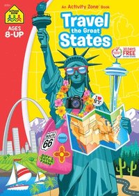 bokomslag School Zone Travel the Great States Workbook