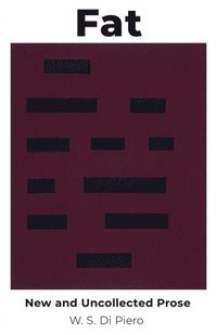 bokomslag Fat - New and Uncollected Prose