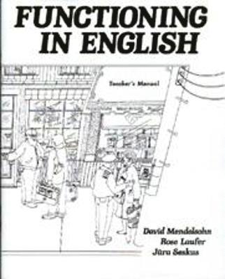 Functioning in English: Teacher's Manual 1