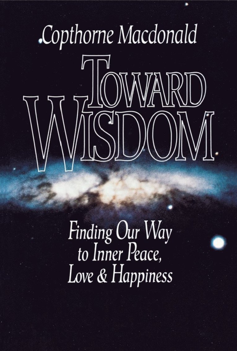 Toward Wisdom 1