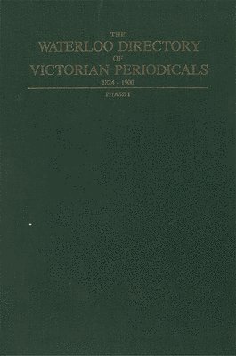 Waterloo Directory of Victorian Periodicals