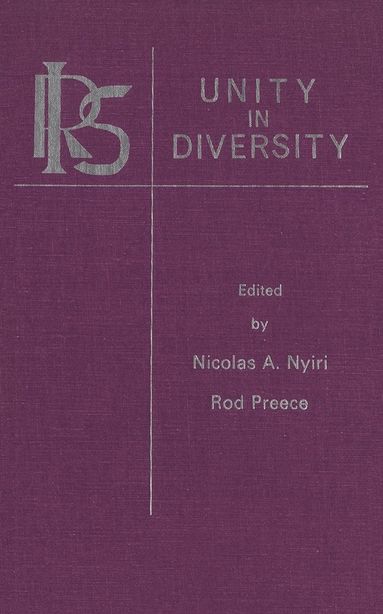 bokomslag Unity in Diversity