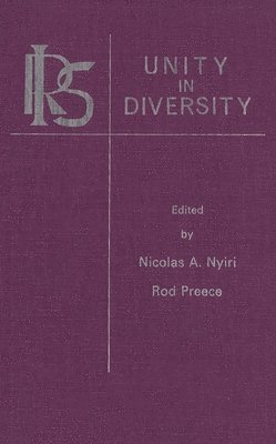Nicolas A. Nyiri, Rod Preece - Unity in Diversity, Inbunden