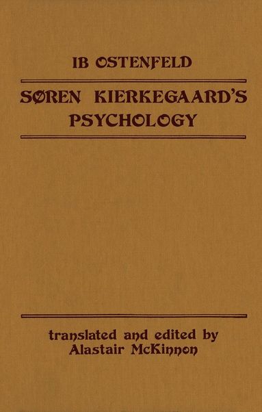 bokomslag Soren Kierkegaard's Psychology