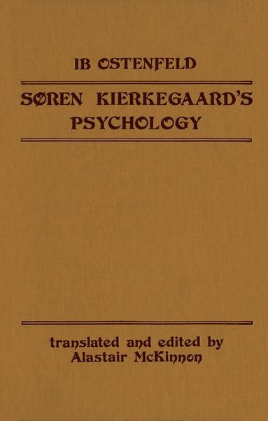 bokomslag Soren Kierkegaards Psychology