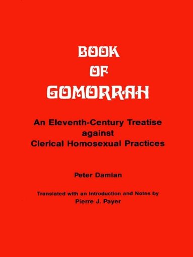 Peter Damian - Book of Gomorrah, Häftad