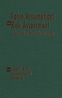 bokomslag Value Assumptions in Risk Assessment