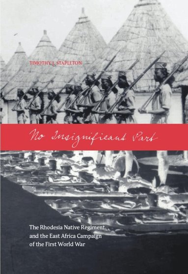 Timothy J. Stapleton - No Insignificant Part, Inbunden