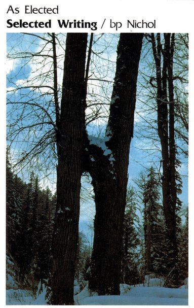 bp Nichol - Selected Writing, Häftad