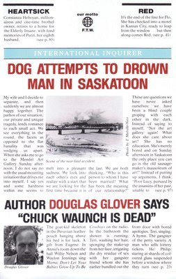 Dog Attempts to Drown Man in Saskatoon 1