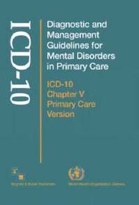 bokomslag Diagnostic and Management Guidelines for Mental Disorders in Primary Care