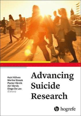 bokomslag Advancing Suicide Research