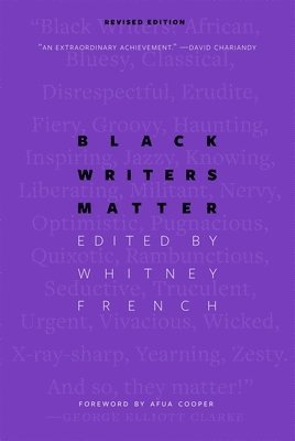 bokomslag Black Writers Matter