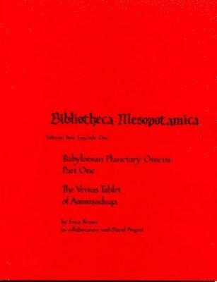 Erica Reiner, David Pingree - Babylonian Planetary Omens Part I, Häftad