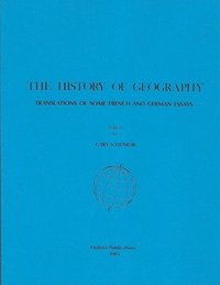 bokomslag The History of Geography