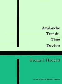 bokomslag Avalanche Transit Time Devices