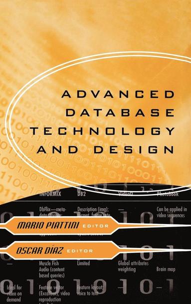 TBD, Mario Piattini, Oscar Diaz - Advanced Database Technology and Design, Inbunden