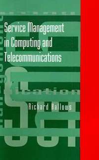 bokomslag Service Management in Computing and Telecommunications