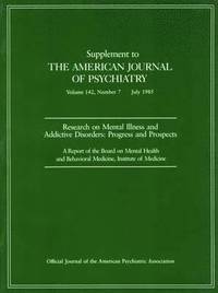bokomslag Research on Mental Illness and Addictive Disorders