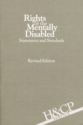 bokomslag Rights of the Mentally Disabled