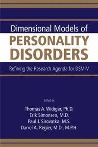 bokomslag Dimensional Models of Personality Disorders