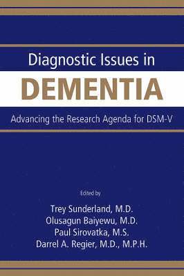 Diagnostic Issues in Dementia 1