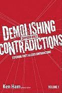 bokomslag Demolishing Supposed Bible Contradictions Volume 1