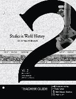 bokomslag Studies in World History Volume 2 Teacher Guide