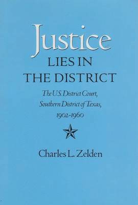 Charles L Zelden, Charles L. Zelden - Justice Lies in the District, Inbunden