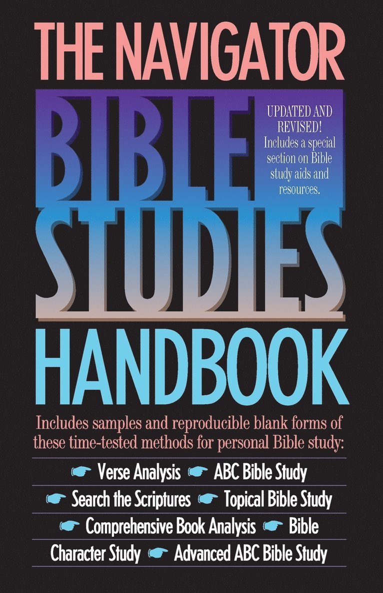 Navigator Bible Studies Handbook 1