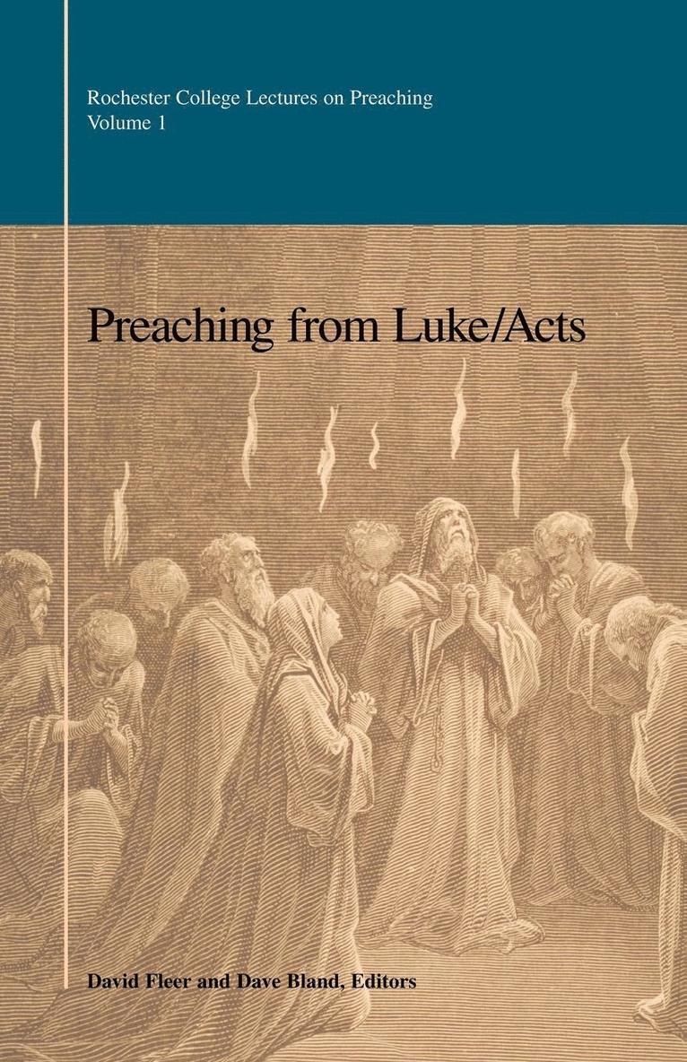 David Fleer, Dave Bland, David, Fleer, Dave, Bland - Preaching from Luke/Acts, Häftad