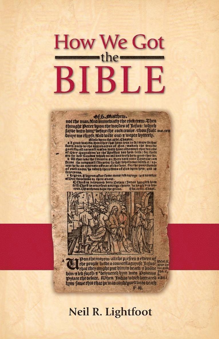 How We Got the Bible 1