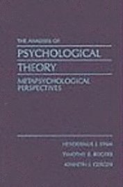bokomslag The Analysis of Psychological Theory
